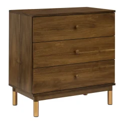 Gelato 3-Drawer Compact Changer Dresser with Removable Changing Tray (34