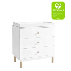 Gelato 3-Drawer Compact Changer Dresser with Removable Changing Tray (34