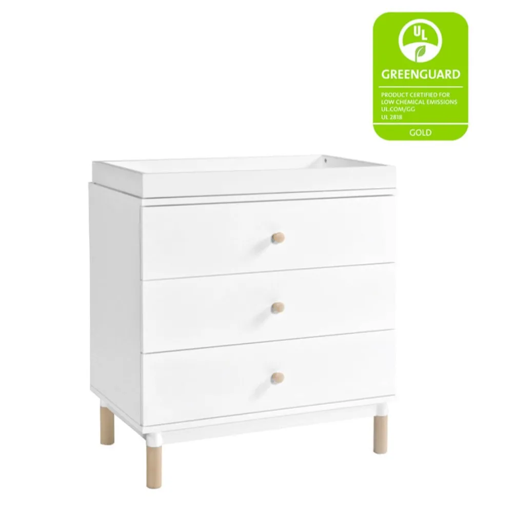 Gelato 3-Drawer Compact Changer Dresser with Removable Changing Tray (34")