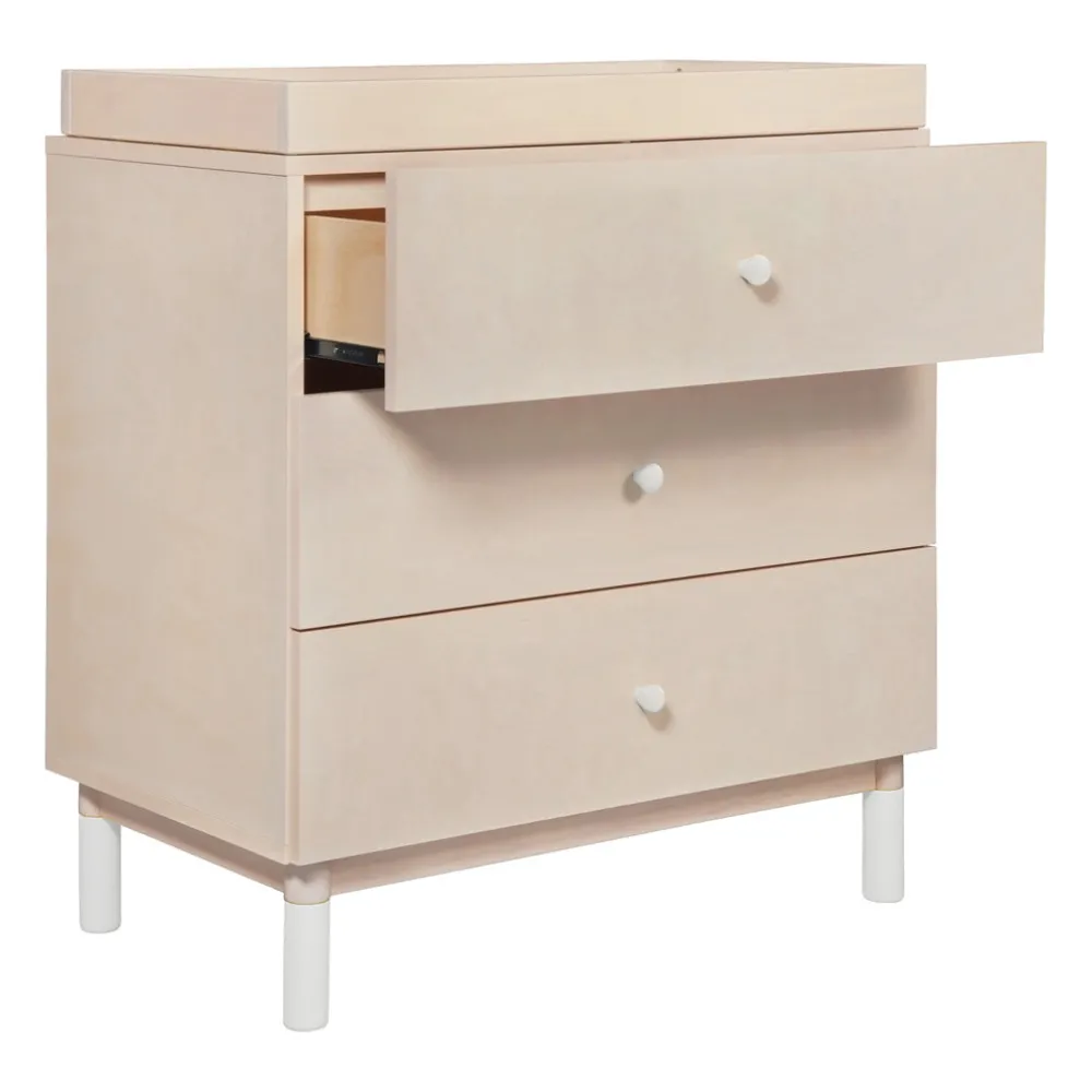Gelato 3-Drawer Compact Changer Dresser with Removable Changing Tray (34")