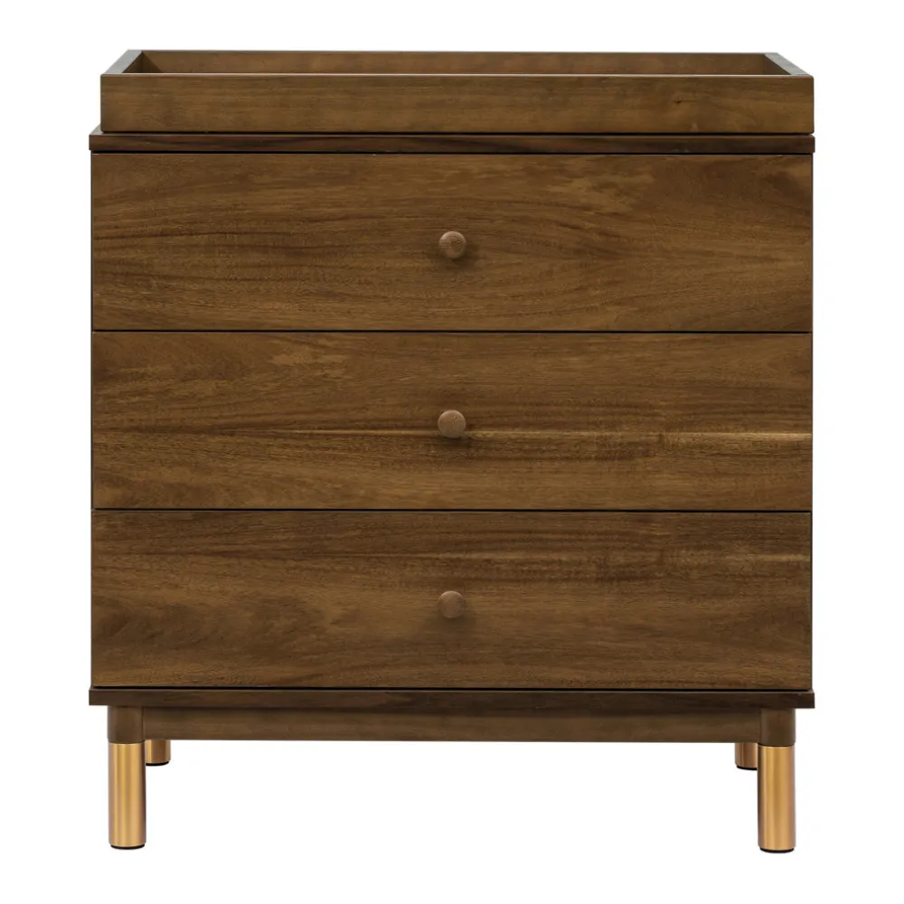 Gelato 3-Drawer Compact Changer Dresser with Removable Changing Tray (34")