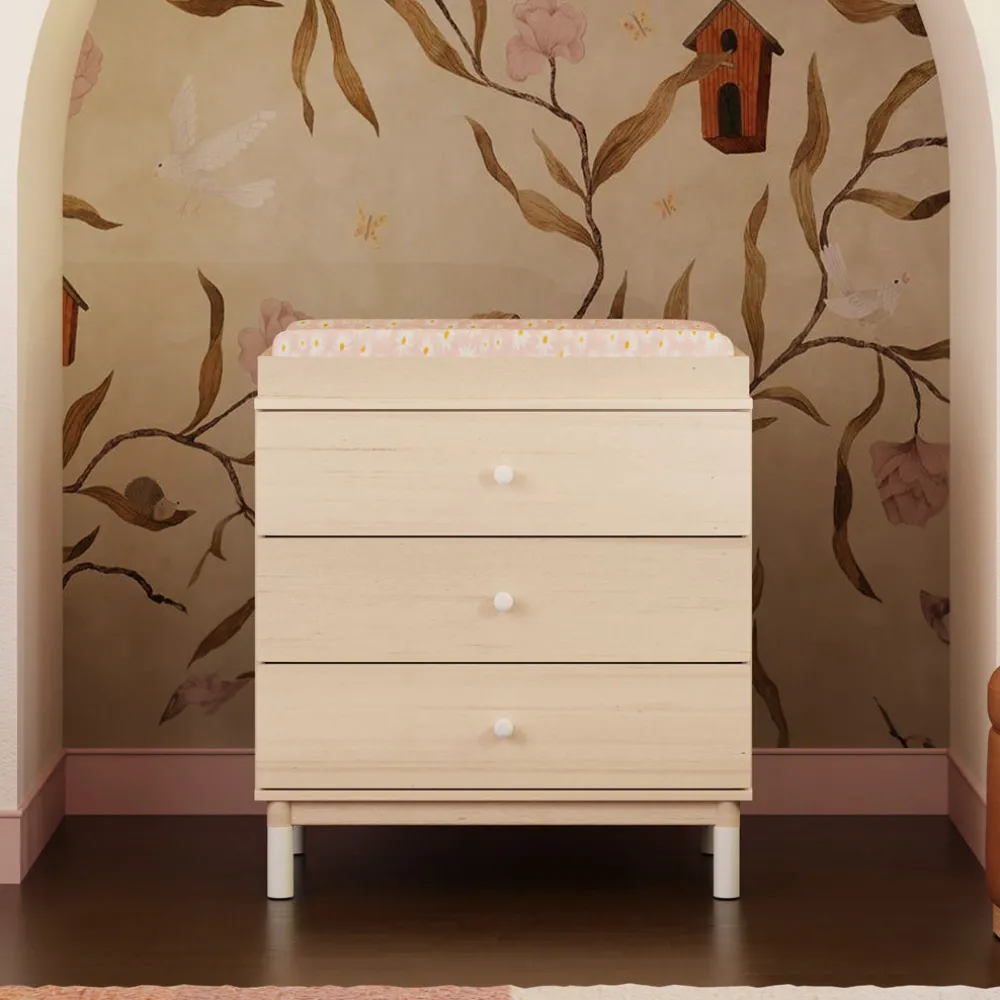 Gelato 3-Drawer Compact Changer Dresser with Removable Changing Tray (34")