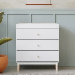 Gelato 3-Drawer Compact Changer Dresser with Removable Changing Tray (34