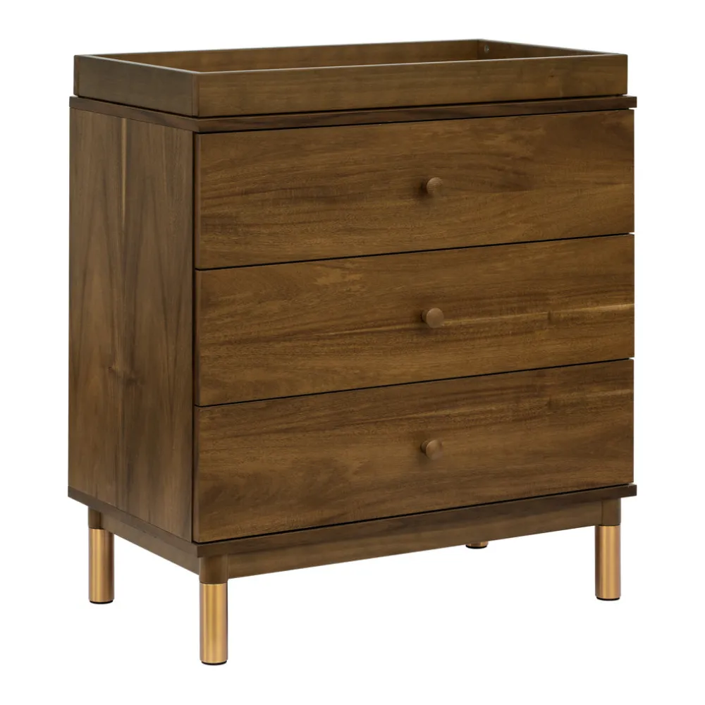 Gelato 3-Drawer Compact Changer Dresser with Removable Changing Tray (34")