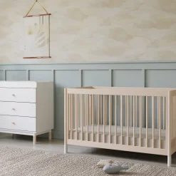 Gelato 4-in-1 Convertible Crib with Toddler Bed Conversion Kit