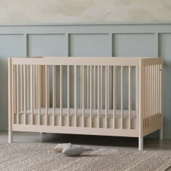 Gelato 4-in-1 Convertible Crib with Toddler Bed Conversion Kit