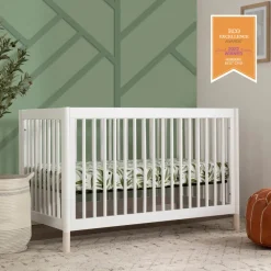 Gelato 4-in-1 Convertible Crib with Toddler Bed Conversion Kit