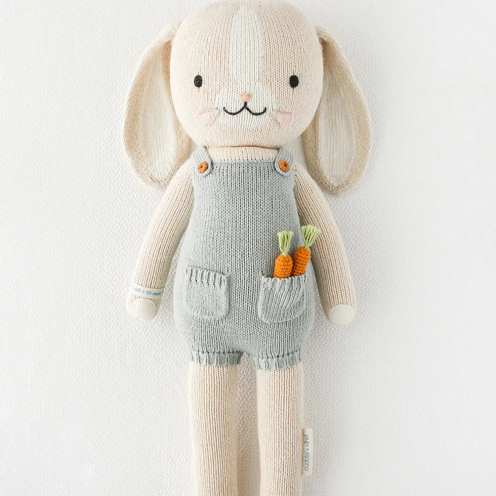 Henry The Bunny Hand-Knit Doll