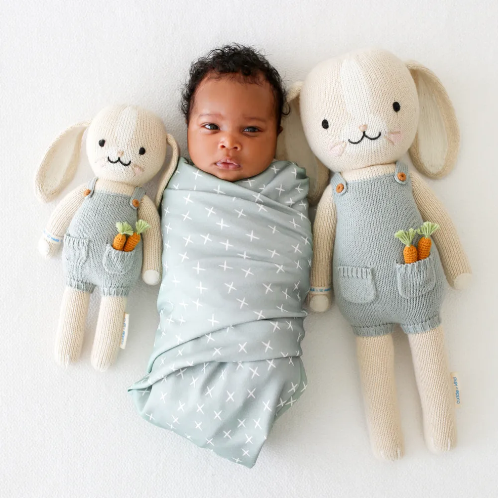 Henry The Bunny Hand-Knit Doll