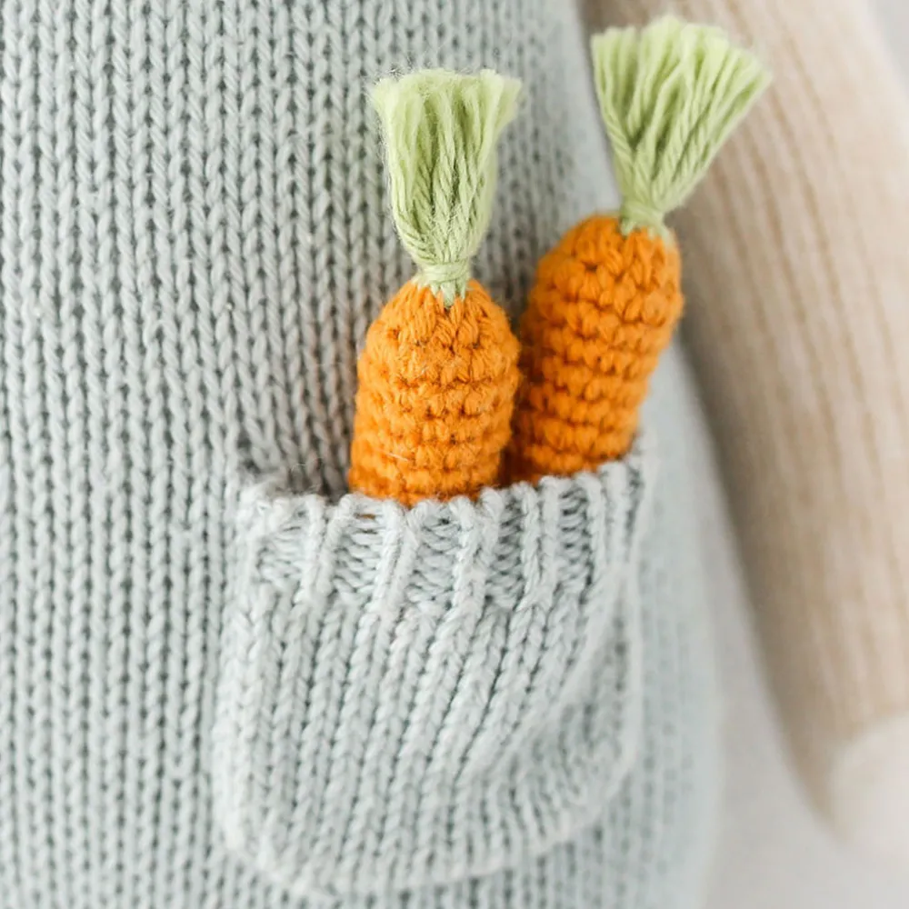 Henry The Bunny Hand-Knit Doll