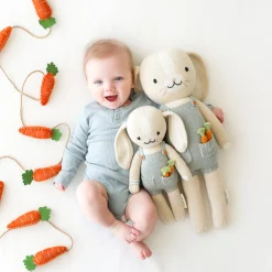 Henry The Bunny Hand-Knit Doll