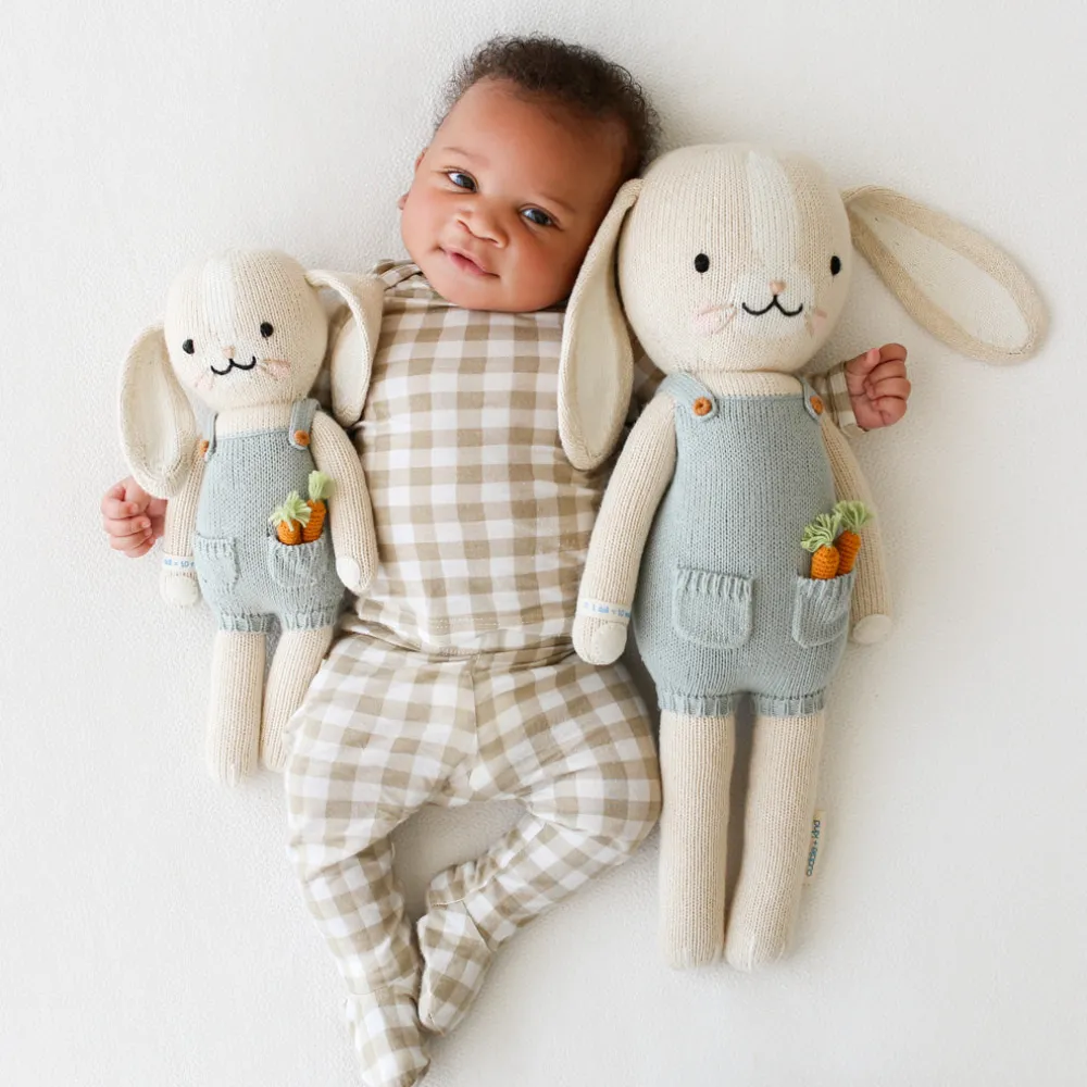 Henry The Bunny Hand-Knit Doll