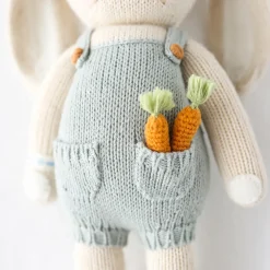 Henry The Bunny Hand-Knit Doll