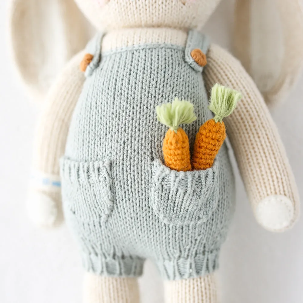 Henry The Bunny Hand-Knit Doll