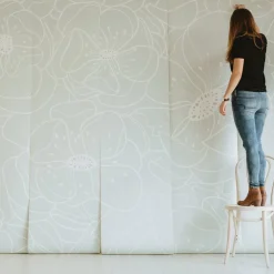 Hibiscus Mural