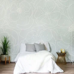 Hibiscus Mural