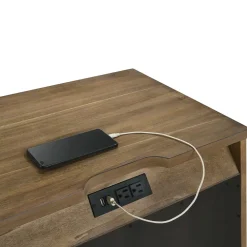 Highland Nightstand With USB Port