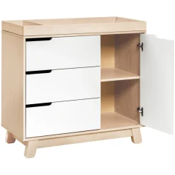 Hudson 3-Drawer Compact Changer Dresser with Removable Changing Tray (40