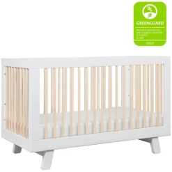 Hudson 3-in-1 Convertible Crib + Toddler Rail