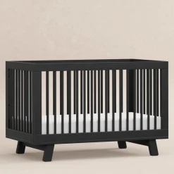 Hudson 3-in-1 Convertible Crib + Toddler Rail