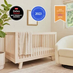 Hudson 3-in-1 Convertible Crib + Toddler Rail