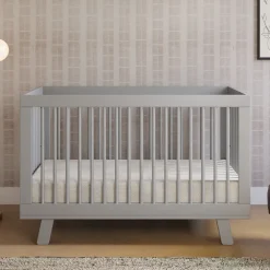 Hudson 3-in-1 Convertible Crib + Toddler Rail