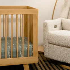 Hudson 3-in-1 Convertible Crib + Toddler Rail