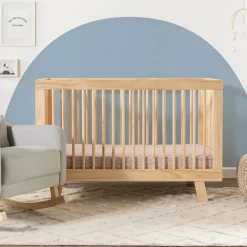 Hudson 3-in-1 Convertible Crib + Toddler Rail