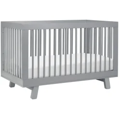 Hudson 3-in-1 Convertible Crib + Toddler Rail