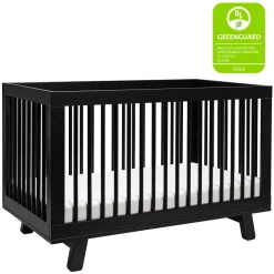 Hudson 3-in-1 Convertible Crib + Toddler Rail