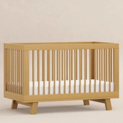 Hudson 3-in-1 Convertible Crib + Toddler Rail