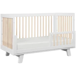 Hudson 3-in-1 Convertible Crib + Toddler Rail