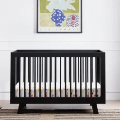 Hudson 3-in-1 Convertible Crib + Toddler Rail