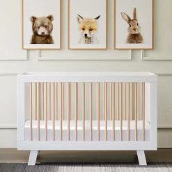 Hudson 3-in-1 Convertible Crib + Toddler Rail