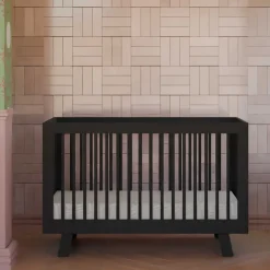 Hudson 3-in-1 Convertible Crib + Toddler Rail