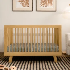 Hudson 3-in-1 Convertible Crib + Toddler Rail