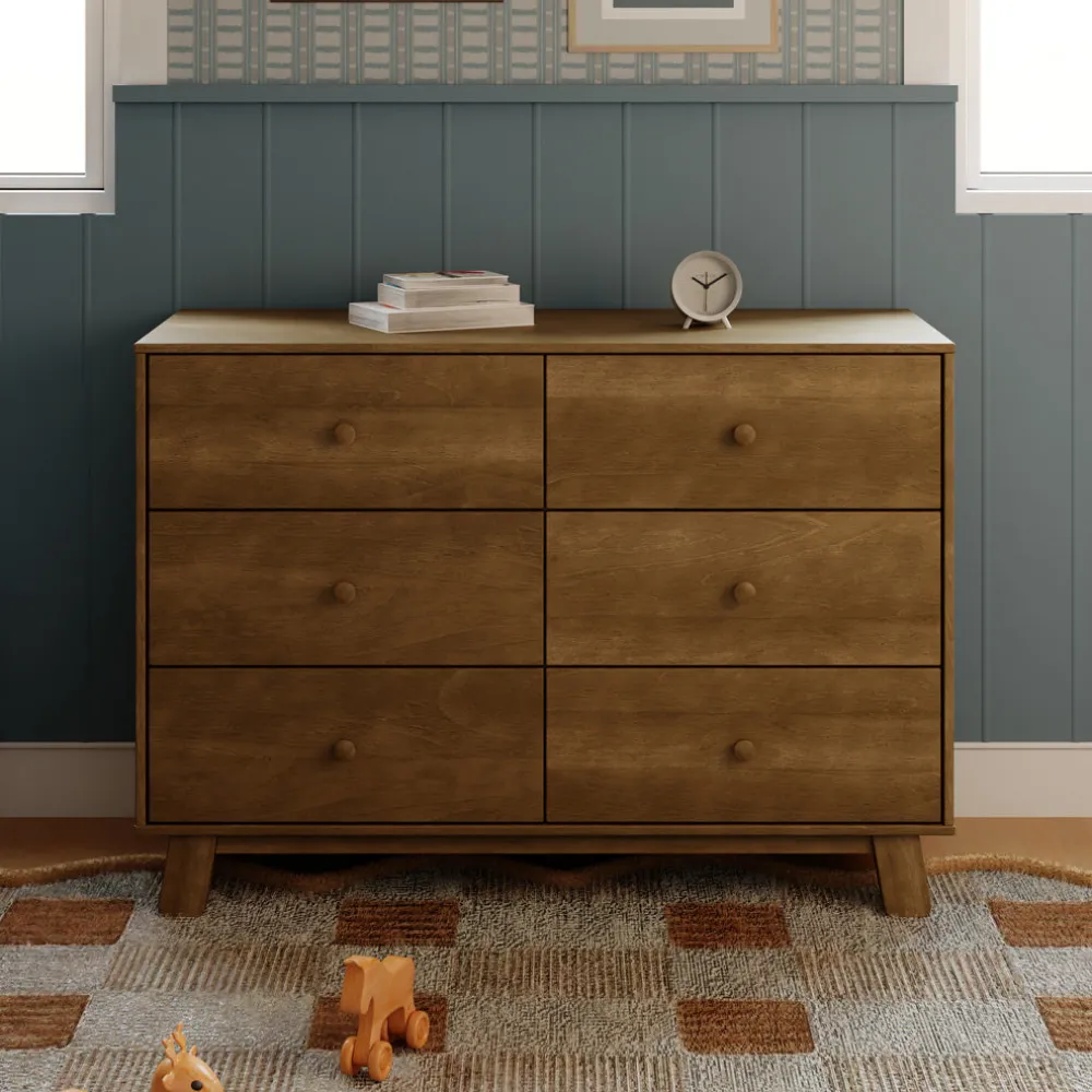 Hudson Modern 6-Drawer Assembled Dresser (48")