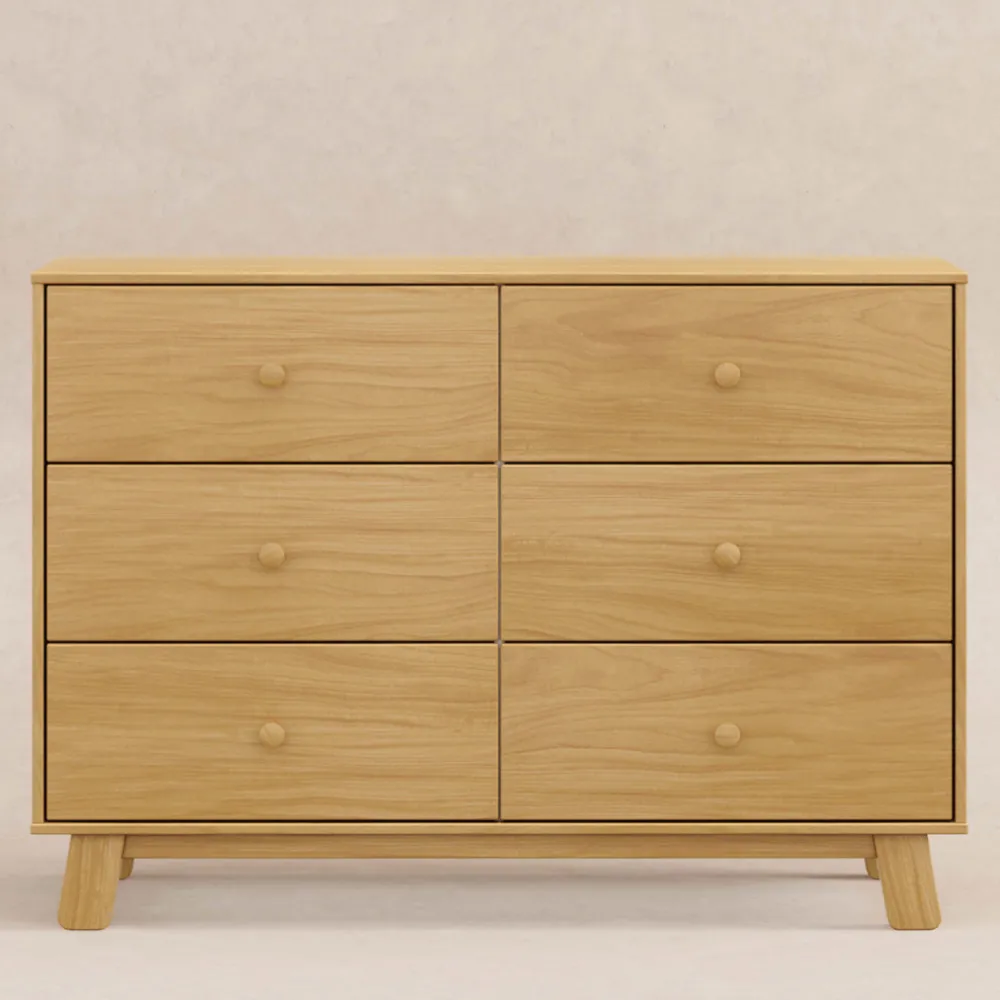 Hudson Modern 6-Drawer Assembled Dresser (48")