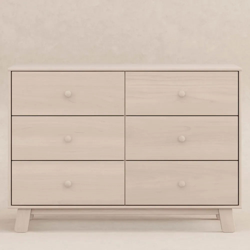 Hudson Modern 6-Drawer Assembled Dresser (48")
