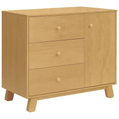 Hudson Modern 3-Drawer Dresser