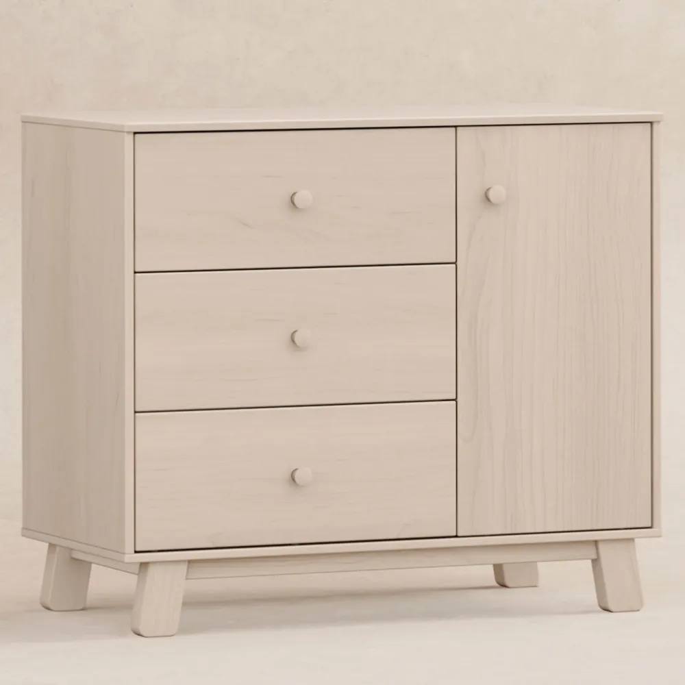 Hudson Modern 3-Drawer Dresser