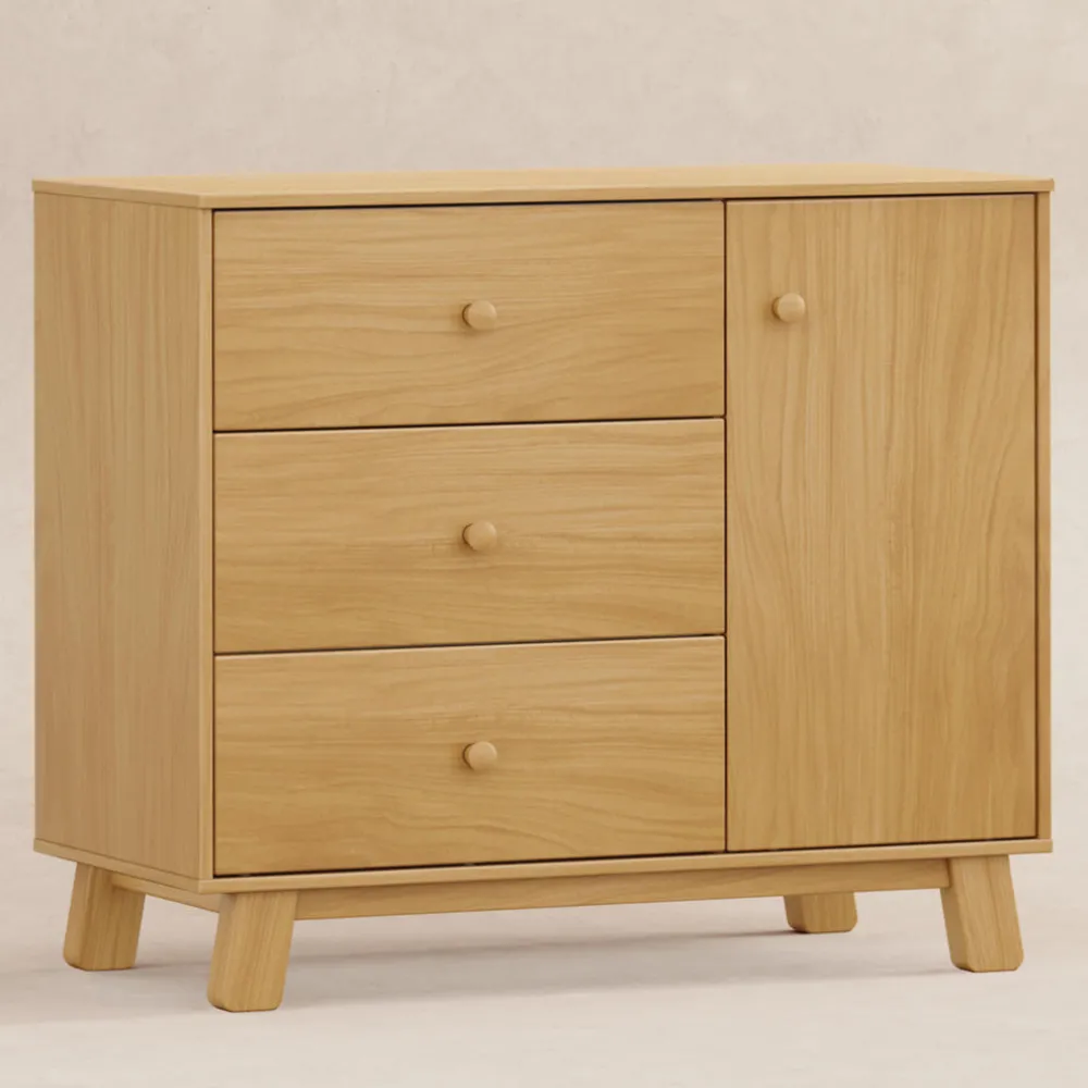 Hudson Modern 3-Drawer Dresser