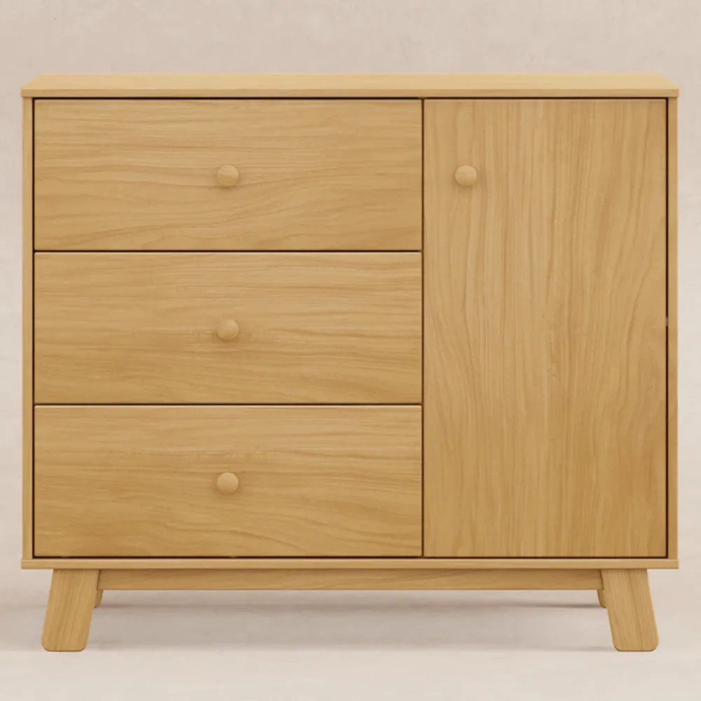 Hudson Modern 3-Drawer Dresser