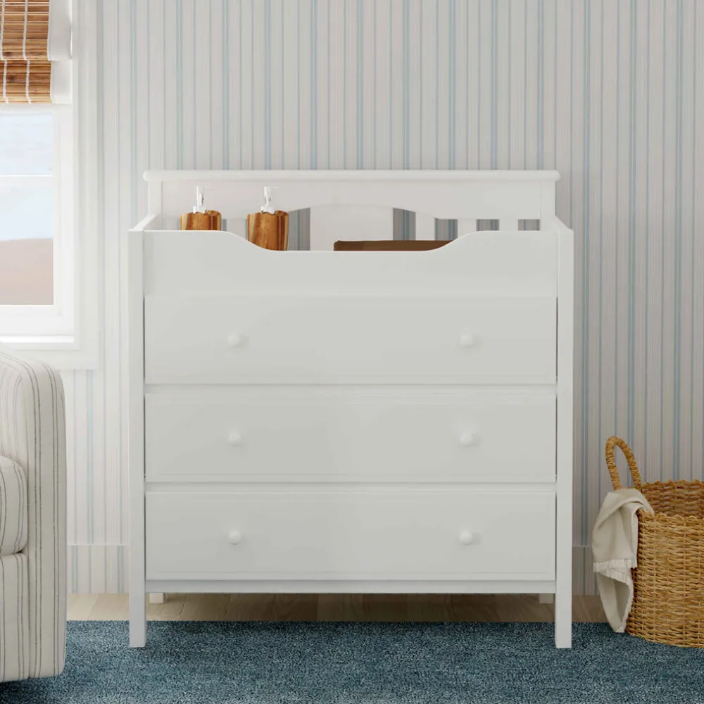 Jayden 3-Drawer Changer Dresser