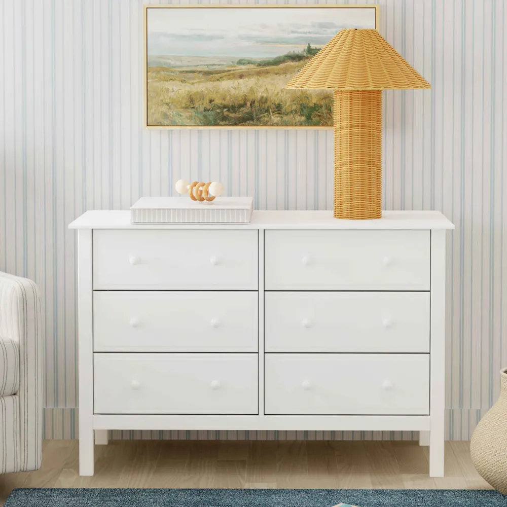 Jayden 6-Drawer Double Wide Dresser