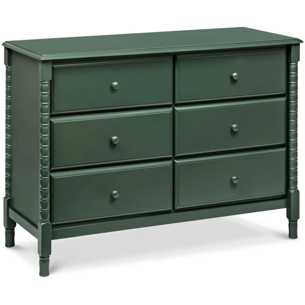 Jenny Lind Spindle 6-Drawer Dresser