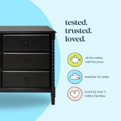 Jenny Lind Spindle 6-Drawer Dresser