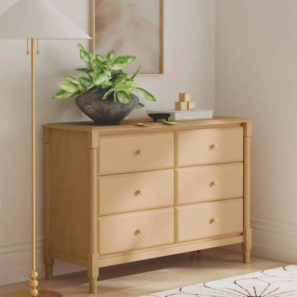 Jenny Lind Spindle 6-Drawer Dresser