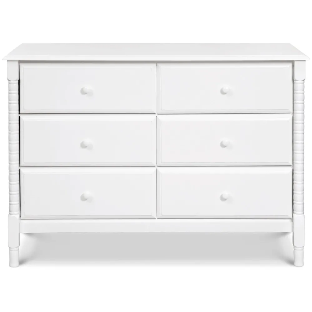 Jenny Lind Spindle 6-Drawer Dresser