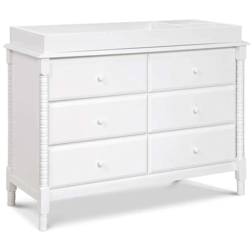 Jenny Lind Spindle 6-Drawer Dresser